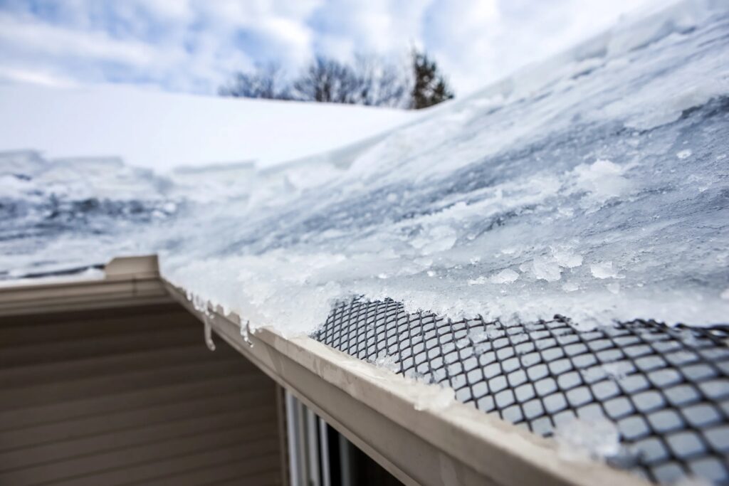 Ice Dam Roof Damage Maryland Causes