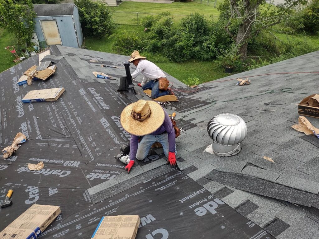 Wind Damaged Roof Repair in Maryland