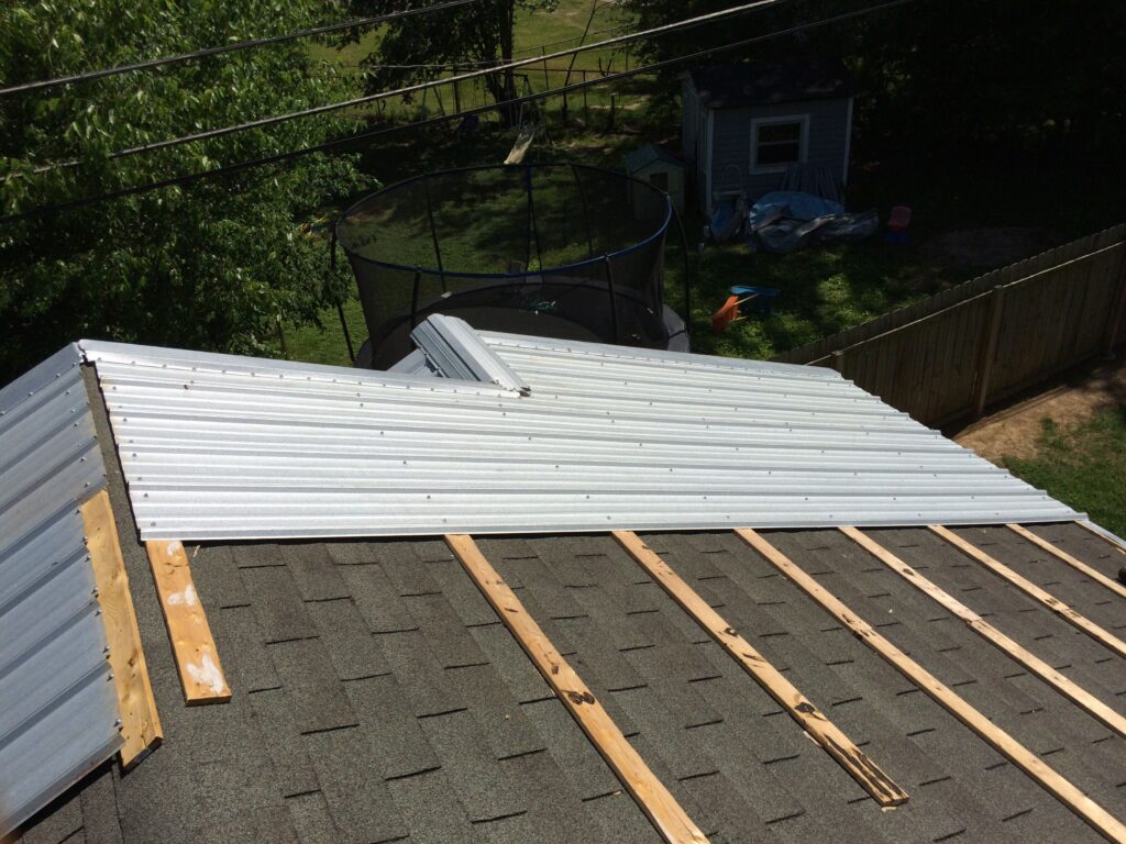 Install Metal Roofing Over Shingles