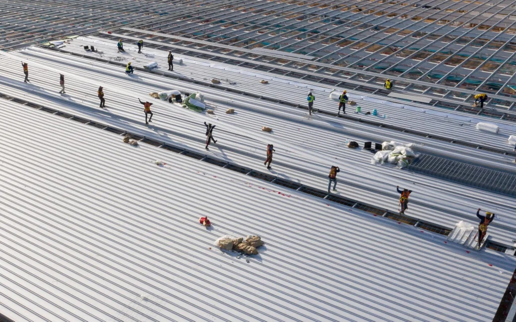Install Commercial Metal Roofing