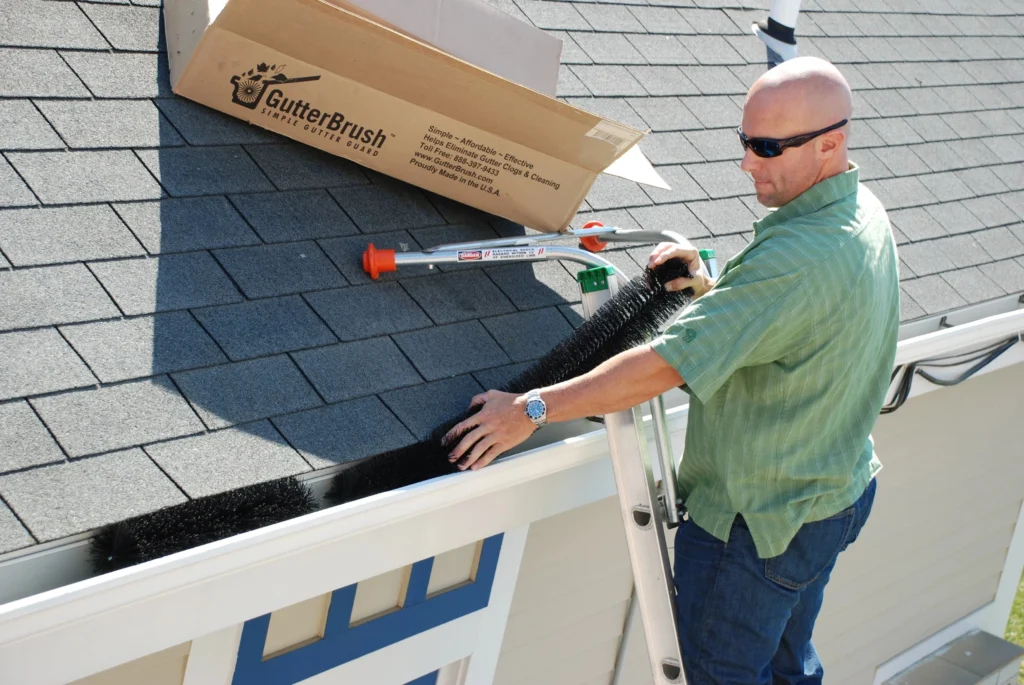 Install Gutter Guards step by step