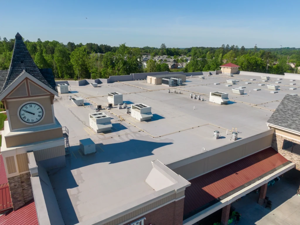 Flat Roofs on Commercial Buildings