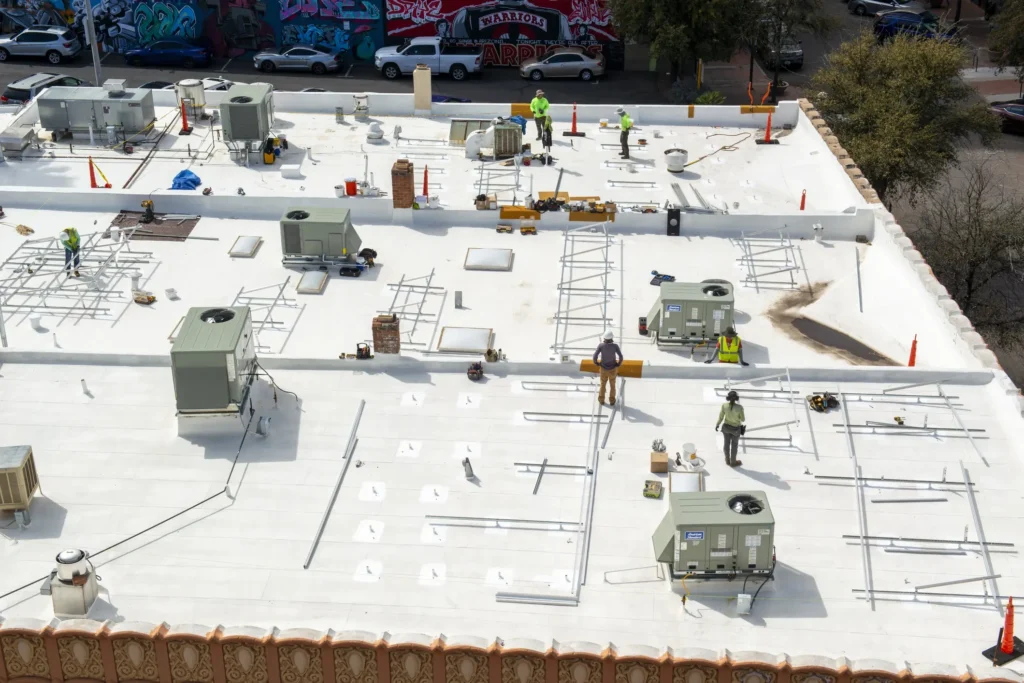 Repair a Commercial Flat Roof