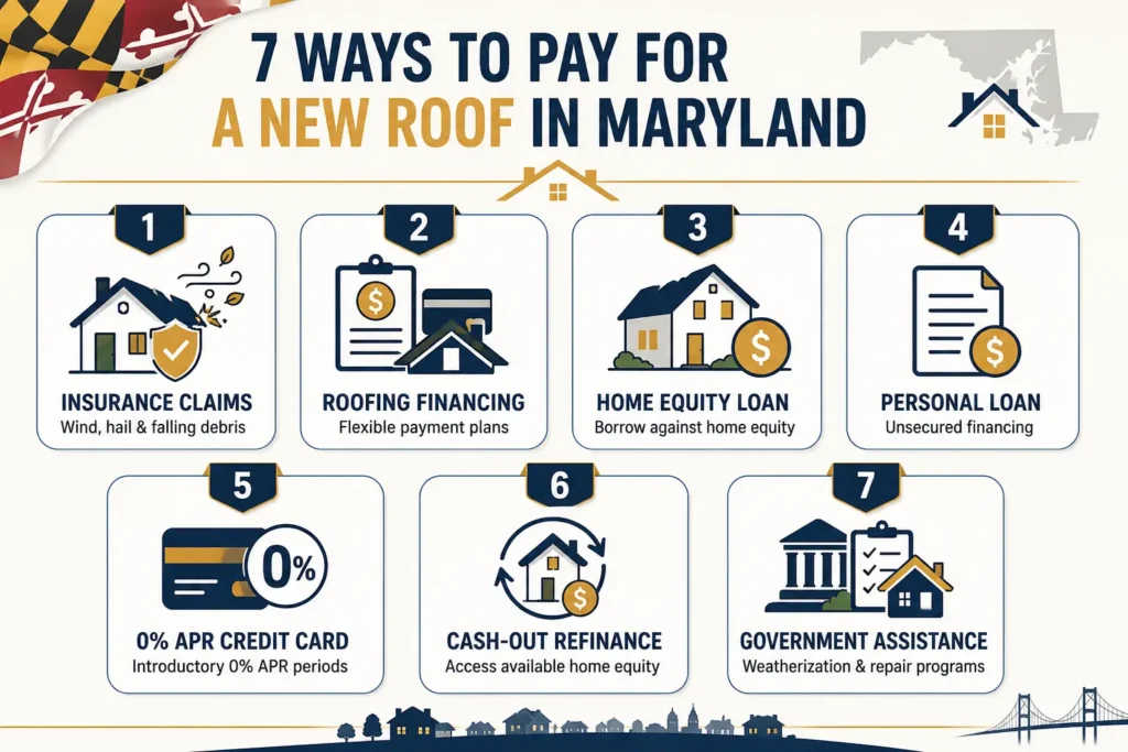 7 Ways to Pay for a New Roof
