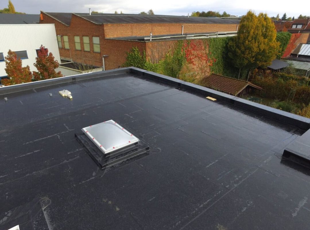 black-epdm-roofing-on-commercial-roof