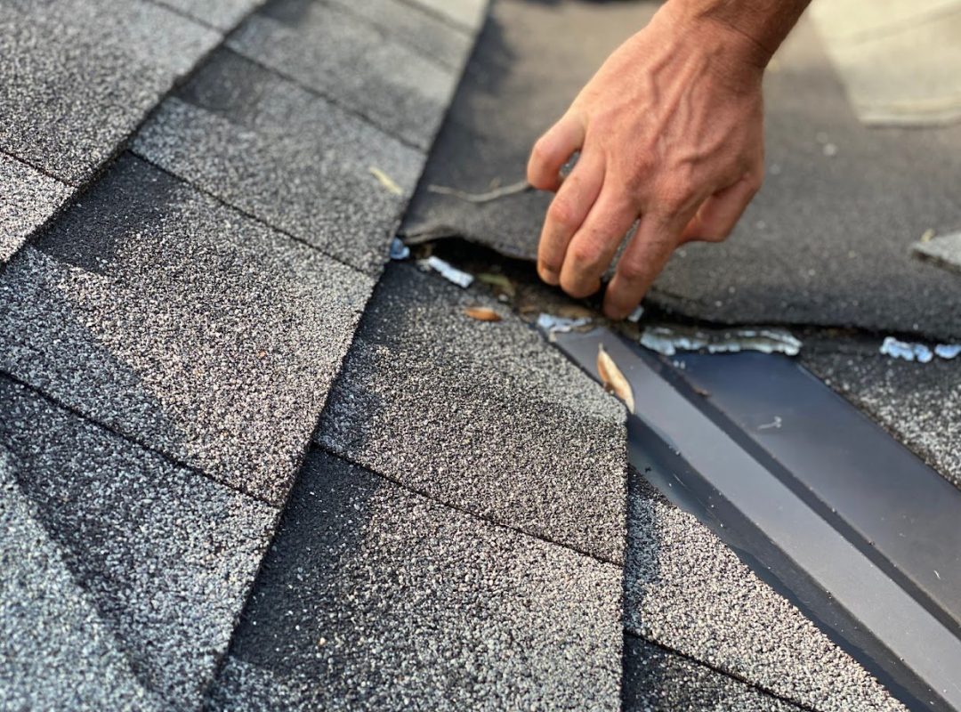inspection loose shingle